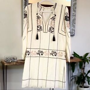 Ulla Johnson Embroidered Tunic Dress